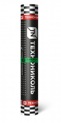 Материал кровельный Бикрост ТКП, сланец серый, 1х10 м