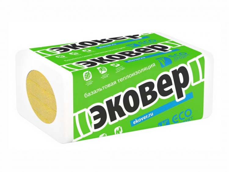 Утеплитель Эковер Кровля Верх 175 1000х600х50 мм, 4 шт. уп
