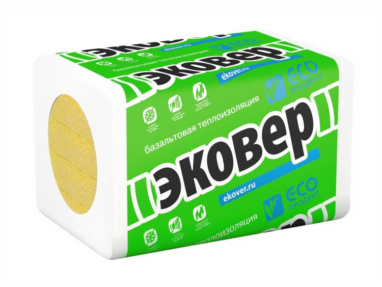 Утеплитель Эковер ЭкоФасад 1000х600х100 мм, 4 шт. уп
