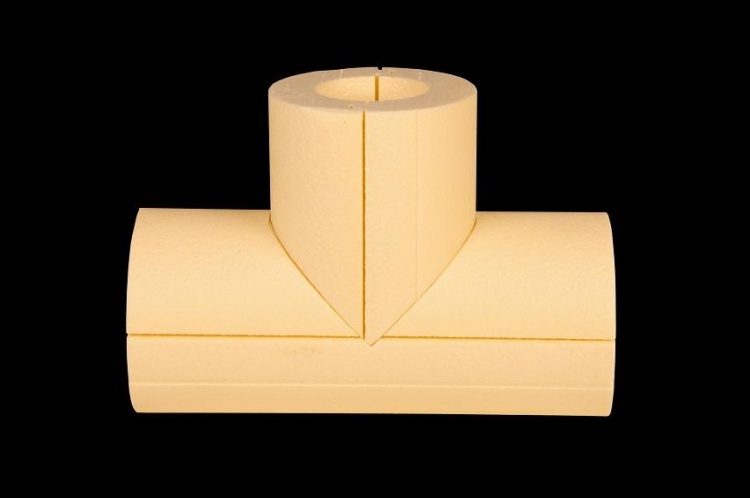 Тройник для теплоизоляции труб ППУ  110х110х110х50 мм